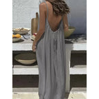Liva - Strapless Maxi Jurk | Pinky Posh Boutique