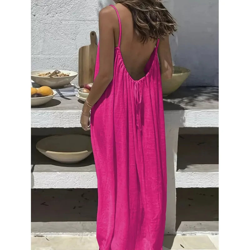 Liva - Strapless Maxi Jurk | Pinky Posh Boutique