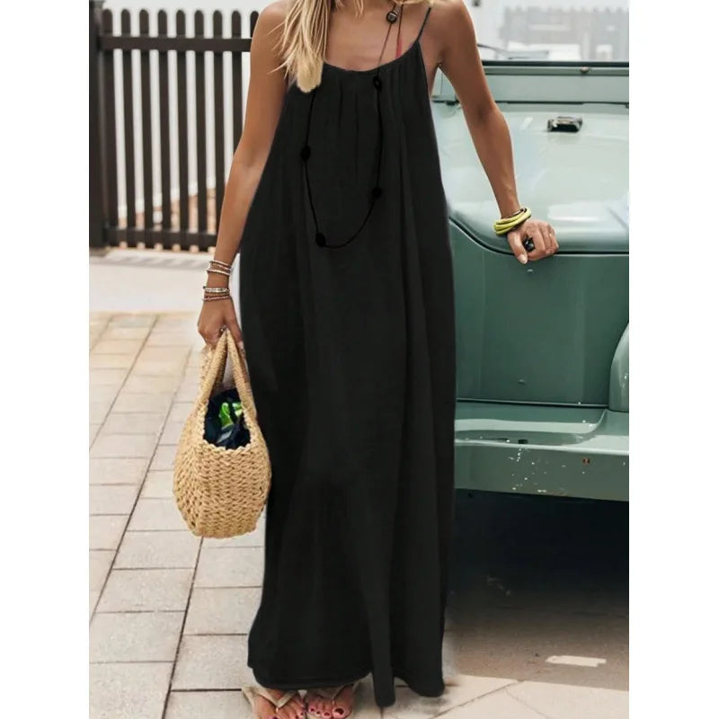 Liva - Strapless Maxi Jurk | Pinky Posh Boutique