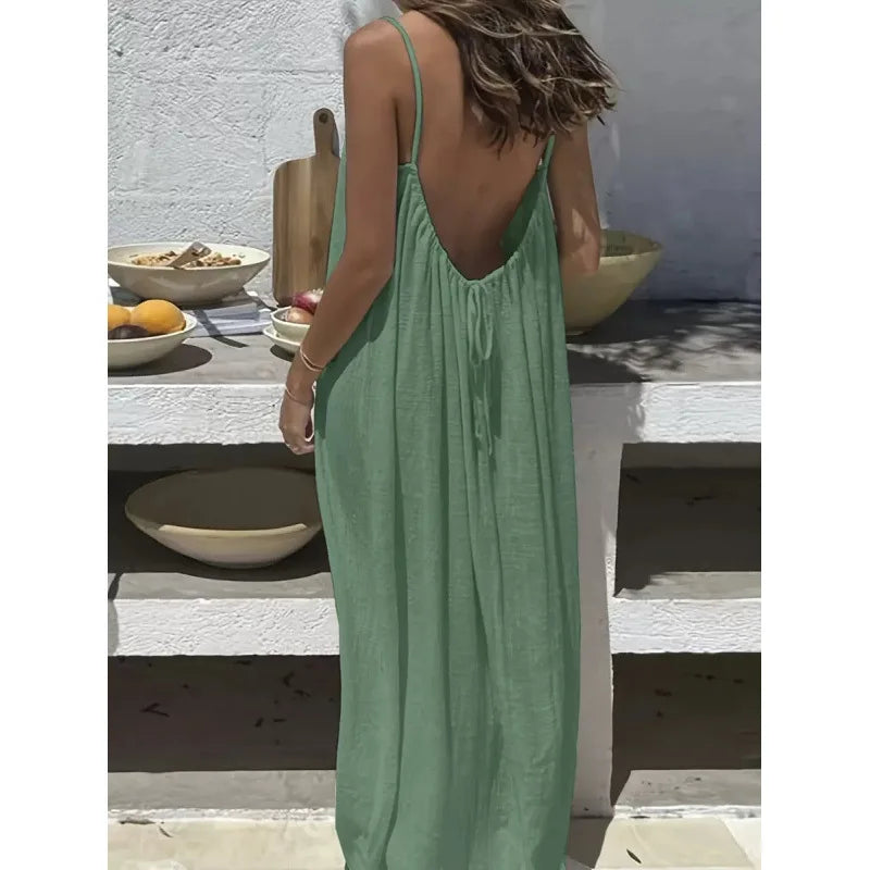 Liva - Strapless Maxi Jurk | Pinky Posh Boutique