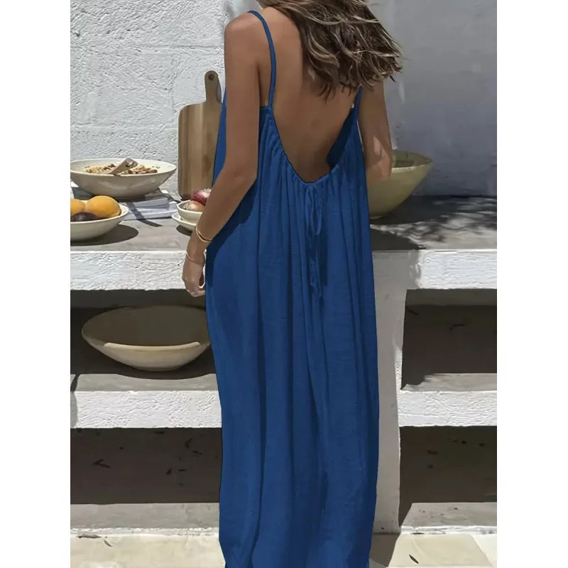 Liva - Strapless Maxi Jurk | Pinky Posh Boutique