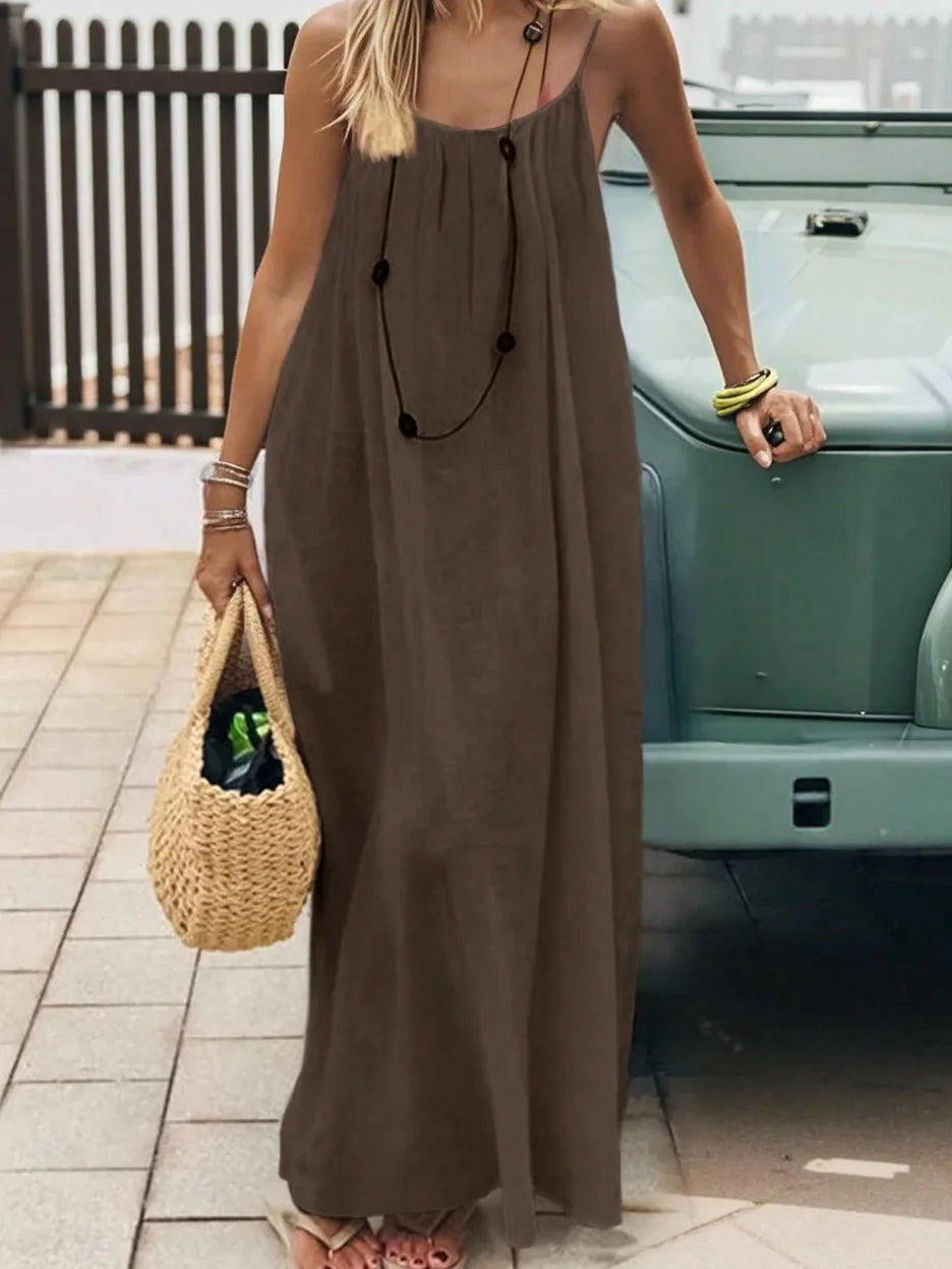 Liva - Strapless Maxi Jurk | Pinky Posh Boutique