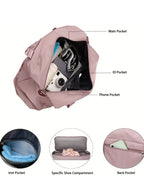 Reistas, sporttas, weekendtas met schouderband voor sport en overnachtingen | Pinky Posh Boutique