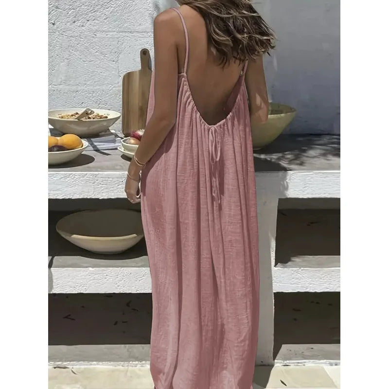 Liva - Strapless Maxi Jurk | Pinky Posh Boutique