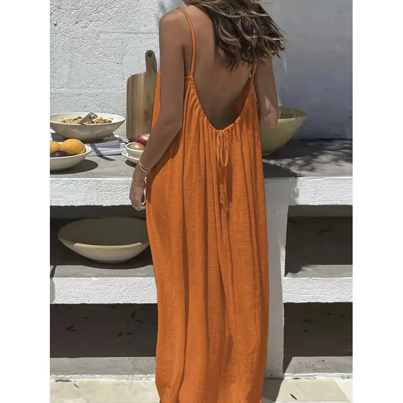Liva - Strapless Maxi Jurk | Pinky Posh Boutique
