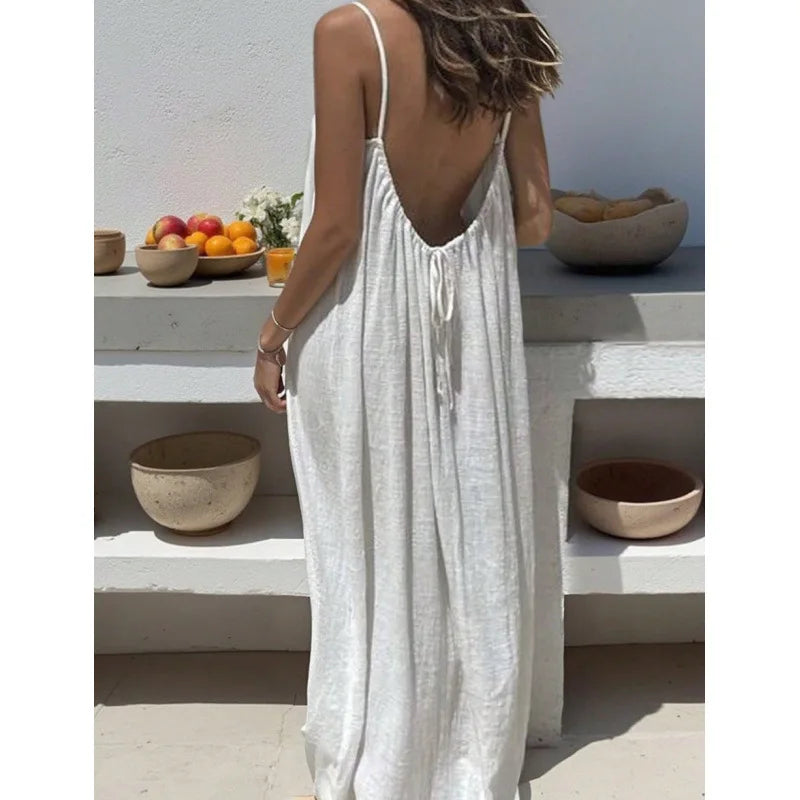 Liva - Strapless Maxi Jurk | Pinky Posh Boutique